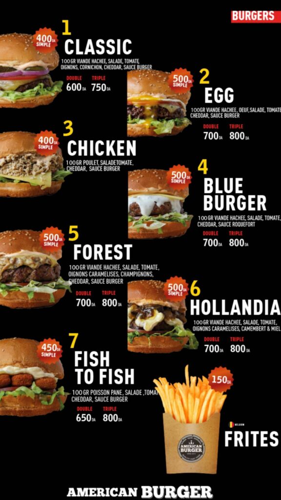 american burger